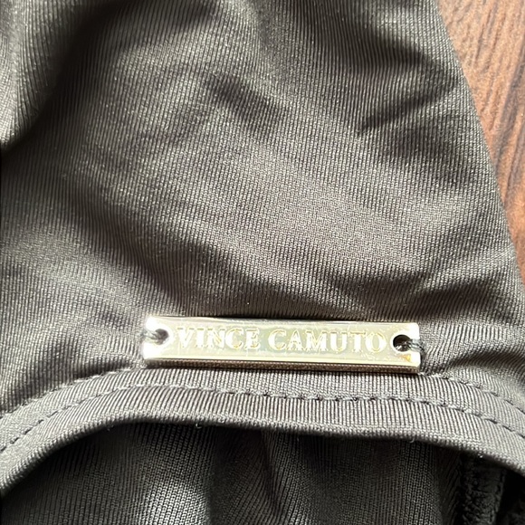 Vince Camuto Surf Shades V Neck Halter One Piece - Picture 8 of 16